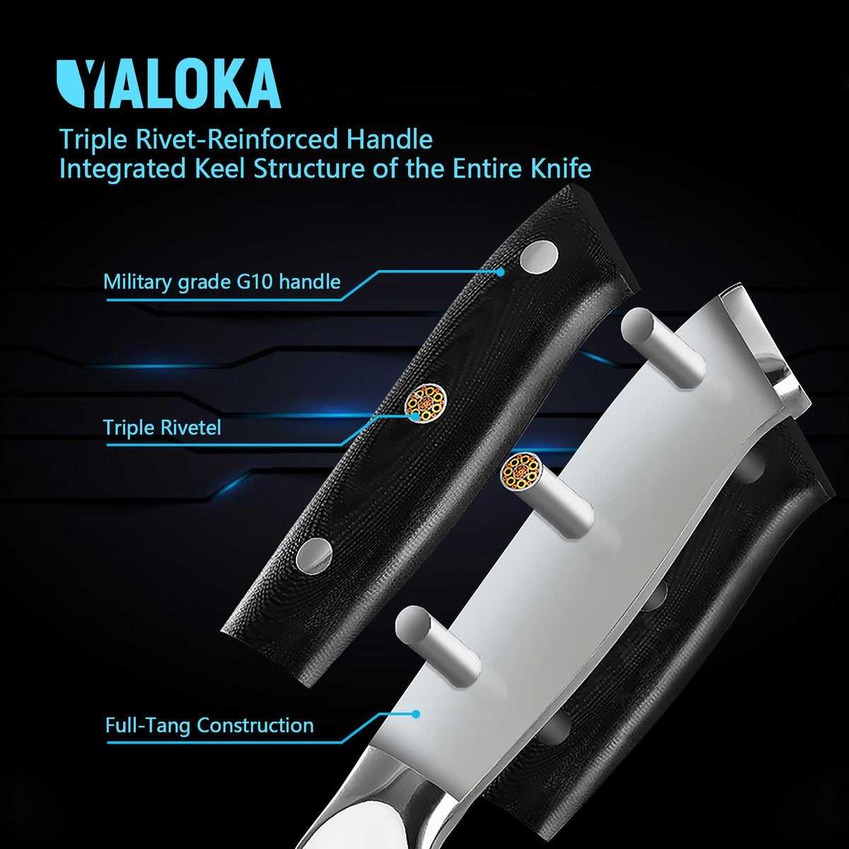 Carbon Japanese Chef's Knife