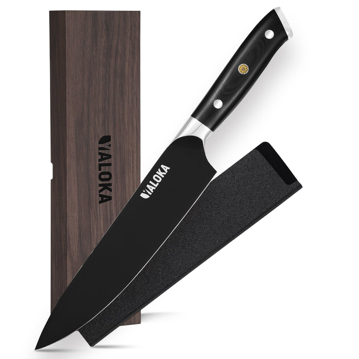 Carbon Japanese Chef's Knife - BlackForge