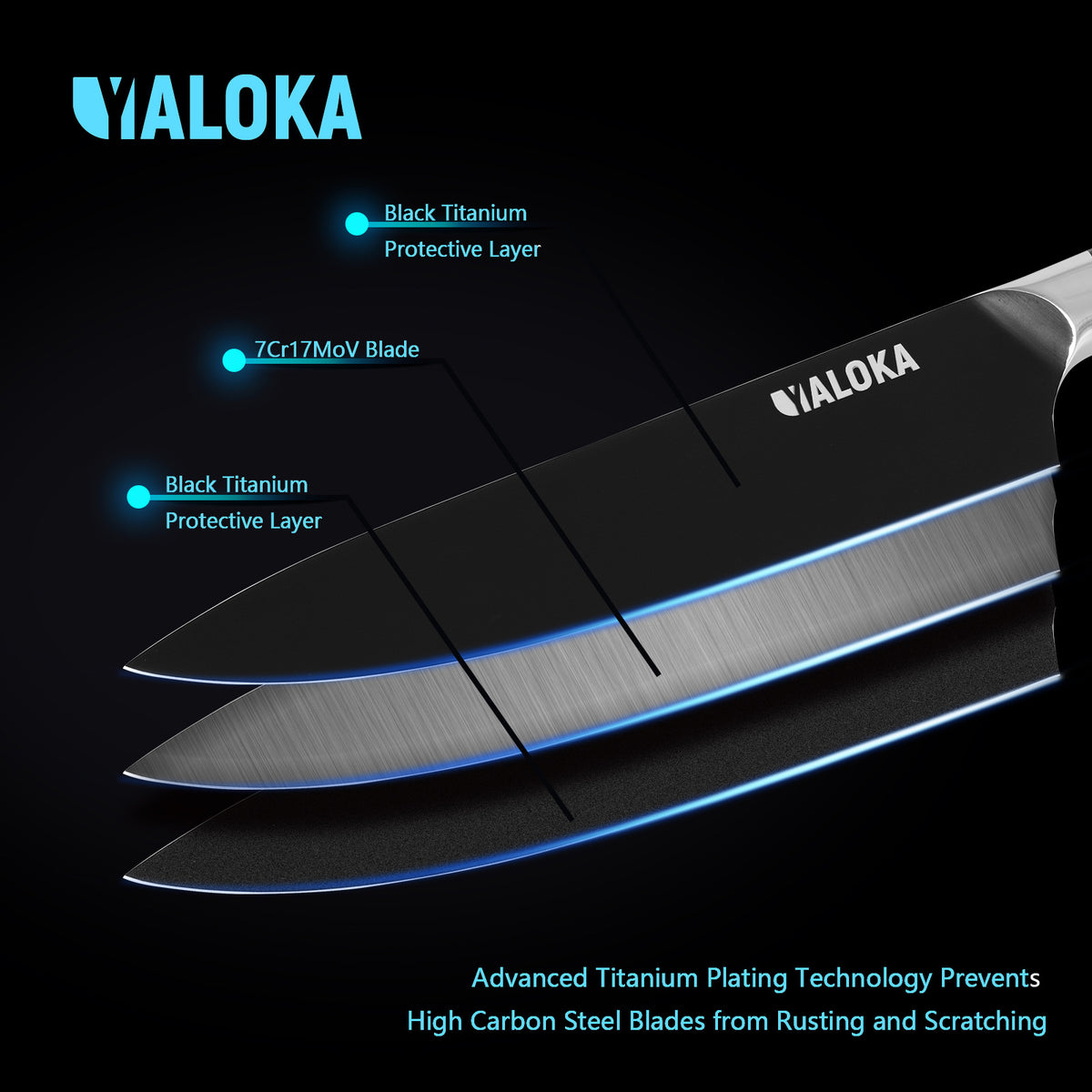 Carbon Japanese Chef's Knife