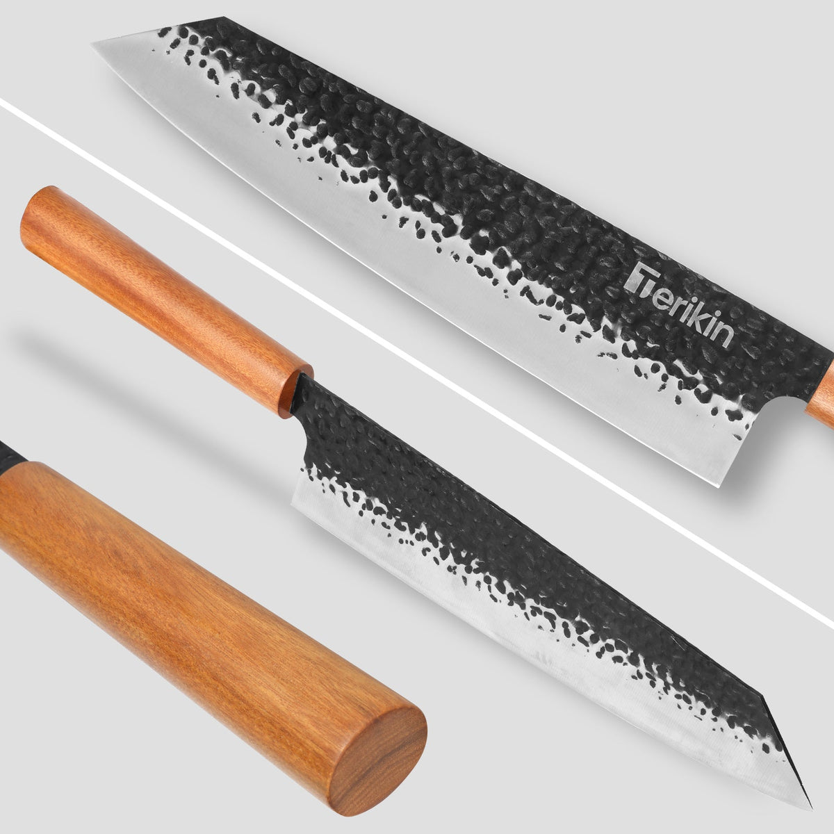 Kiritsuke Santoku Chef Knife - BlackForge