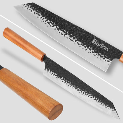 Kiritsuke Santoku Chef Knife - BlackForge