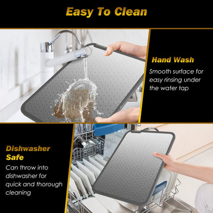 Stainless Steel Chopping Board With Knife Sharpener - BlackForge